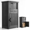 VEVOR Paketbox Briefkasten mit Paketfach Paketbriefkasten 615x473x1121 mm, Abschließbar & Diebstahlsicher VEVOR Paketbox Briefkasten mit Paketfach Paketbriefkasten 615x473x1121 mm, Abschließbar & Diebstahlsicher