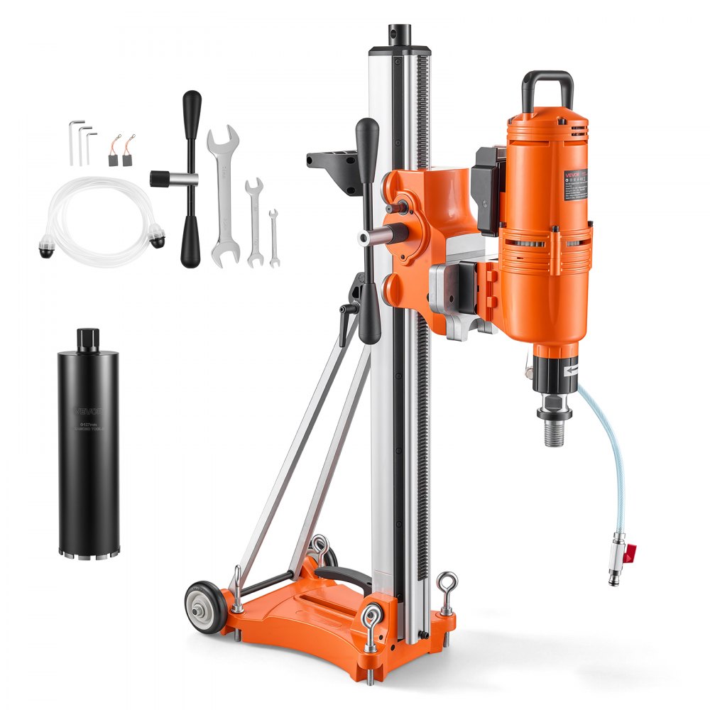 VEVOR Diamant Kernbohrgerät 4500W Kernbohrmaschine Trocken & Nass 20-450mm