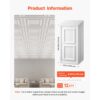 VEVOR 12 Stk. Deckenpaneele PVC-Deckenplatten Deckenfliesen 605x1215mm Weiß, 3D-Konstruktion, Stoßfest – Bild 2 VEVOR 12 Stk. Deckenpaneele PVC-Deckenplatten Deckenfliesen 605x1215mm Weiß, 3D-Konstruktion, Stoßfest – Bild 2