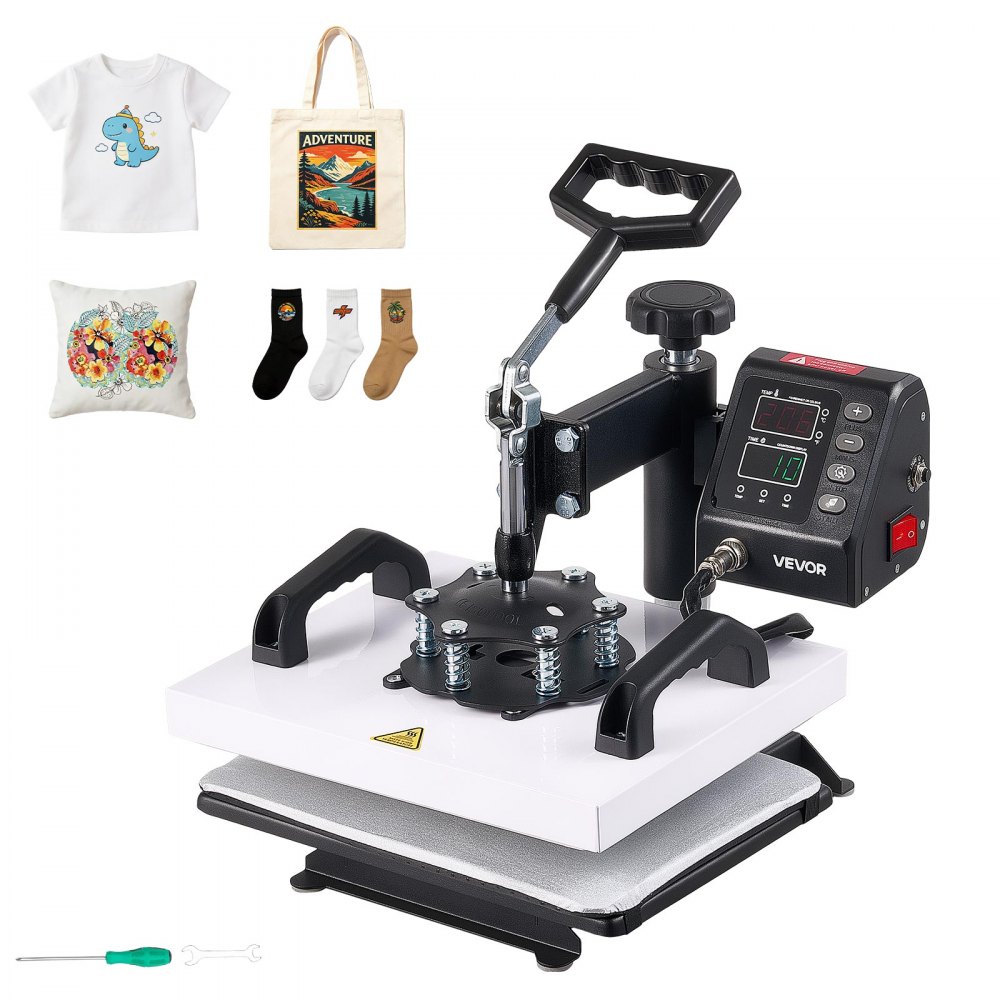 VEVOR Transferpresse 30x23cm Sublimationsmaschine 700W Textilpresse