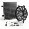 VEVOR Giebellüfter 30,5cm Dachbodenlüfter Solarbetrieben 2208,7m³/h Schwarz, mit Thermostat & 50W Solarpannel VEVOR Giebellüfter 30,5cm Dachbodenlüfter Solarbetrieben 2208,7m³/h Schwarz, mit Thermostat & 50W Solarpannel