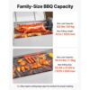 VEVOR Lammgrill 38 W 60 kg 132 cm Drehspieß Spanferkelgrill Edelstahl BBQ für Garten und Terrasse – Bild 3