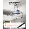 VEVOR Garagentorantrieb 600 N Garagentoröffner Ultraleiser Riemenantrieb, 4-tlg. Schienensystem – Bild 4 VEVOR Garagentorantrieb 600 N Garagentoröffner Ultraleiser Riemenantrieb, 4-tlg. Schienensystem – Bild 4