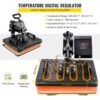 VEVOR Transferpresse 6 in 1 Heißpresse Maschine 38 x 30 cm T-Shirt Presse Hitzepresse DIY mit Digitaler – Bild 4