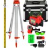 VEVOR Professional Rotationslaser max. Arbeitsbereich 500 m grün