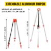 VEVOR Professional Rotationslaser max. Arbeitsbereich 500 m grün – Bild 5