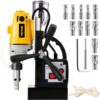 VEVOR Sdt MD40 Magnetbohrmaschine mit 13 Stück 25,4mm HSS-Ringschneider Set