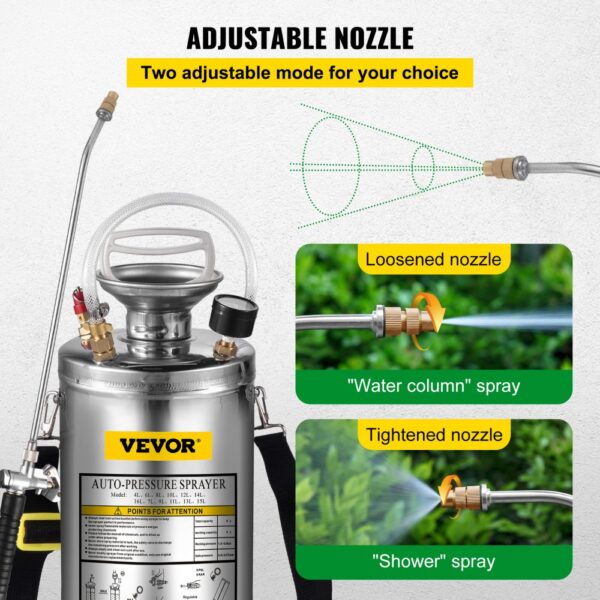 VEVOR Gartenteichvernebler 6L ultraschall nebelmaschine Edelstahlultraschall-nebelmaschine geeignet für Haus – Bild 4