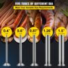 VEVOR Wurstfüller 7L Fleischwölfe Wurstmaschine Wurstfüllmaschine Horizontal Edelstahl Wurstspritze – Bild 5
