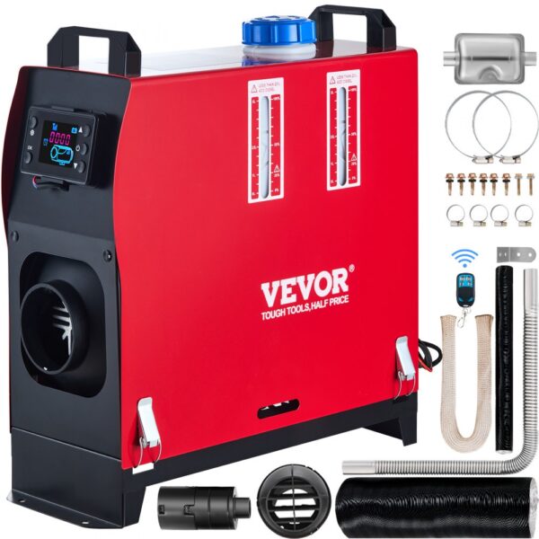 VEVOR Diesel Lufterhitzer, 12V 5-8KW Standheizung diesel, Luft Dieselheizung