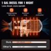 VEVOR Diesel Lufterhitzer, 12V 5-8KW Standheizung diesel, Luft Dieselheizung – Bild 4