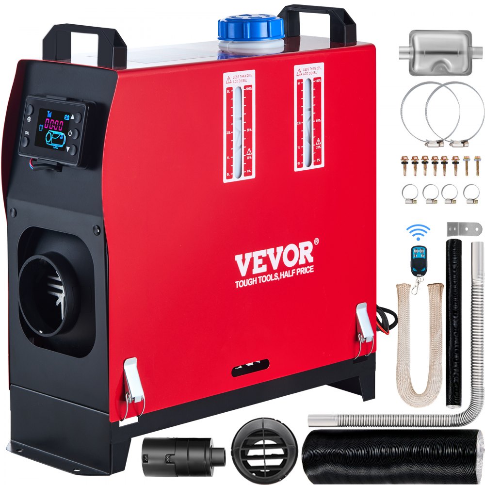 VEVOR Diesel Lufterhitzer, 12V 5-8KW Standheizung diesel, Luft Dieselheizung