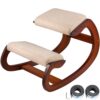 VEVOR Kniestuhl Ergonomisch Schaukelstuhl Kniehocker Gesundheitsstuhl 80kg