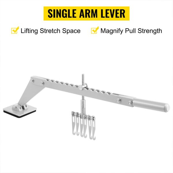 VEVOR 625 mm Nivellierstange Single Leg Dent Puller 200 mm Pull Bar tragbarer 6 Klauenhaken – Bild 2 VEVOR 625 mm Nivellierstange Single Leg Dent Puller 200 mm Pull Bar tragbarer 6 Klauenhaken – Bild 2