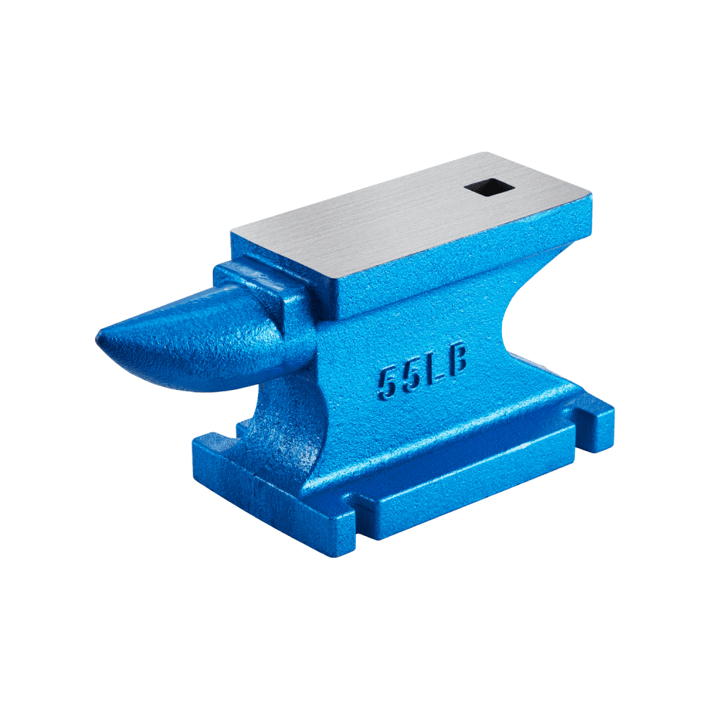 VEVOR Amboss 25kg Schmiede-Amboss für Schmiede Einzelnes Horn aus Gusseisen Schmiedwerkzeug robust