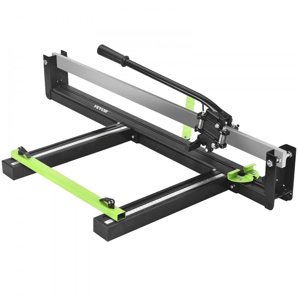 VEVOR 800mm Blau Manueller Fliesenschneider mit präziser Laserpositionierung und rutschfester Gummioberfläche