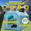 VEVOR Aufblasbare Lackierkabine Zelt 4x2,5x2,5m Sprühkabine aus 210D Oxford-Gewebe PVC Auto – Bild 3