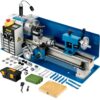 VEVOR Metalldrehmaschine Mini-Drehbank Drechselbank Tischdrehbank 12-52 TPI für Metallbearbeitung Drehen