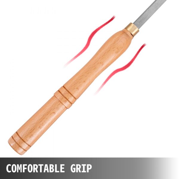VEVOR Stechbeitel Set Wellendurchmesser 12 mm, Stemmeisen Holz 4-Teilig, Stechbeitel mit Holzgriff – Bild 5