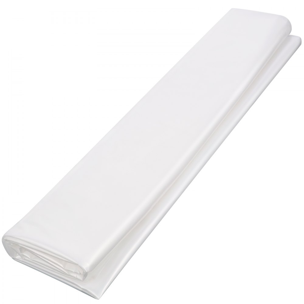 VEVOR Gewächshausfolie, 7,3x30,5 m Gewächshaus-Kunststofffolie, 0,15 mm Dicke
