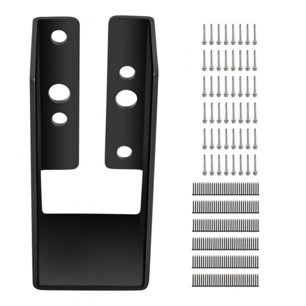 VEVOR Verdeckte Balkenträger, 2x4 Zoll Außenakzent Verdeckter Flansch, 24 Stk. Verdeckte Balkenhalterung