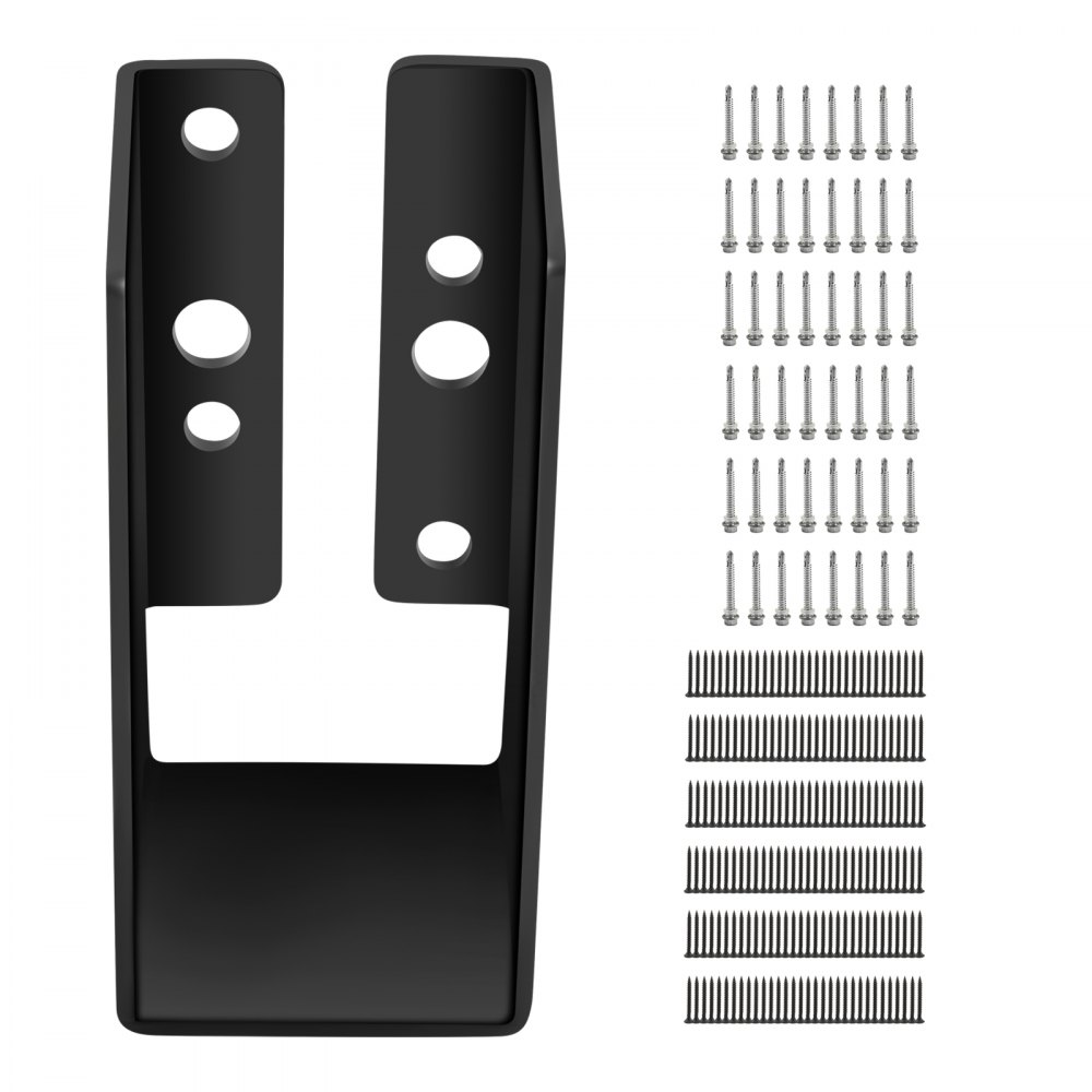VEVOR Verdeckte Balkenträger, 2x4 Zoll Außenakzent Verdeckter Flansch, 24 Stk. Verdeckte Balkenhalterung