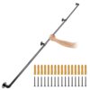 VEVOR 3x Retro Wasserrohr Handlauf 240cm Industrieller Geländer Schutzbügel ​Kohlenstoffstahl 4x