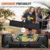 VEVOR Projektionsleinwand mit Ständer 381cm Tragbare Filmleinwand 16:9 Outdoor Indoor Beamer Leinwand – Bild 5