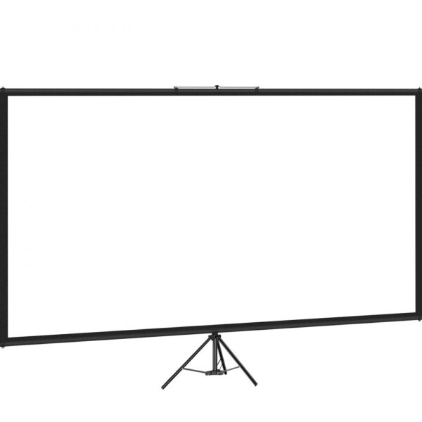 VEVOR 16:9 Beamer Leinwand Stativ 4K HD Rolloleinwand 160 Grad Betrachtungswinkel Projektionsleinwand – Bild 4