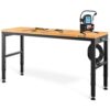 VEVOR Höhenverstellbare Werkbank 135 x 46 x 72, 97 cm Spanntisch, 900 kg Gewichtskapazität Arbeitstisch