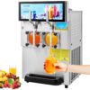 VEVOR 8 L x 2 Kommerzielle Slusheis Maschine, Slushgerät mit 26~32 L/Std. Slush Slushy Maschine