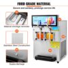 VEVOR 8 L x 2 Kommerzielle Slusheis Maschine, Slushgerät mit 26~32 L/Std. Slush Slushy Maschine – Bild 4