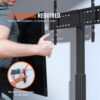 VEVOR TV-Ständer, schwenkbare Bodenständer für Fernseher(32-85 Zoll) – Bild 5