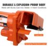 VEVOR Kraftstoff-Transferpumpe, 12 V, 75,7 L/min, 1/4 PS, Ethanol- & Methanolmischungen – Bild 3 VEVOR Kraftstoff-Transferpumpe, 12 V, 75,7 L/min, 1/4 PS, Ethanol- & Methanolmischungen – Bild 3
