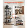 VEVOR Schwerlastregal Lagerregal 5 Ablagen 759x309x1520mm 907,2kg Belastbar, Stahlgestell, Werkbank Funktion – Bild 4 VEVOR Schwerlastregal Lagerregal 5 Ablagen 759x309x1520mm 907,2kg Belastbar, Stahlgestell, Werkbank Funktion – Bild 4