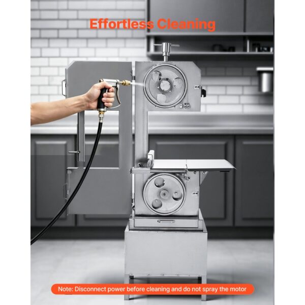 VEVOR Kommerzielle Fleischknochen Sägemaschine 2200 W – Bild 5