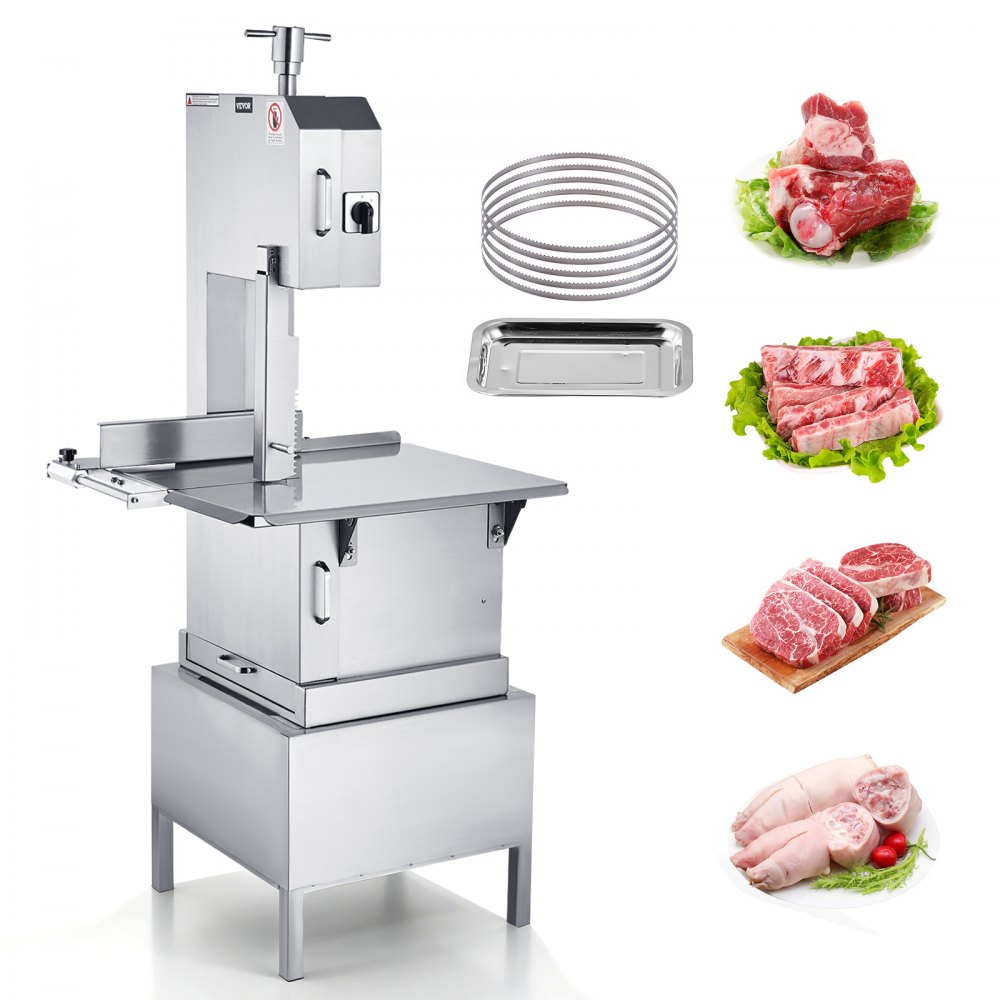 VEVOR Kommerzielle Fleischknochen Sägemaschine 2200 W