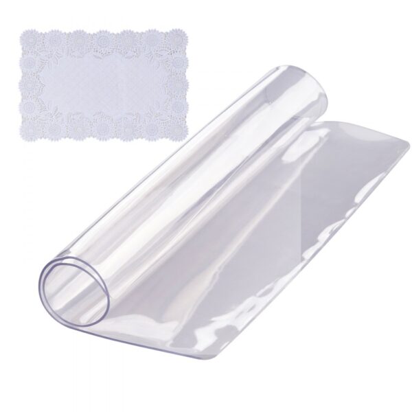 VEVOR Tischfolie Tischschutz Transparent 1,5 mm Dicke VEVOR Tischfolie Tischschutz Transparent 1,5 mm Dicke