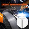 VEVOR 1 Rolle Fülldraht E71T-GS 0,8 mm 4,5 kg MIG/MAG-Schweißdraht 200 mm Spulendurchmesser Schweißdrahtrolle – Bild 4 VEVOR 1 Rolle Fülldraht E71T-GS 0,8 mm 4,5 kg MIG/MAG-Schweißdraht 200 mm Spulendurchmesser Schweißdrahtrolle – Bild 4