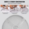 VEVOR Funkenfang für Feuerschalen φ686 x 185 mm Feuerstellengitter Funkenschutz Edelstahl Funkenhaube – Bild 5