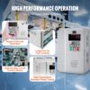 VEVOR Frequenzumrichter, 7,5 kW, 34 A, 10 PS, 1-phasiger 220-V-Eingang auf 3-phasigen 220-V-Ausgang – Bild 5